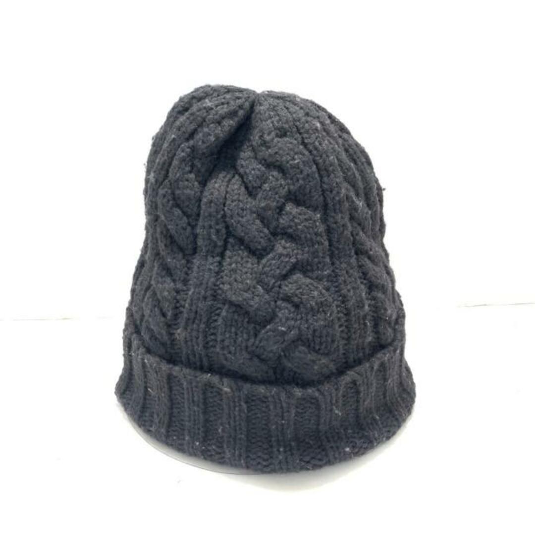 POLO RALPH LAUREN(ポロラルフローレン)のPOLObyRalphLauren(ポロラルフローレン) ニット帽 - 黒×レッド×ネイビー クマ ウール レディースの帽子(ニット帽/ビーニー)の商品写真