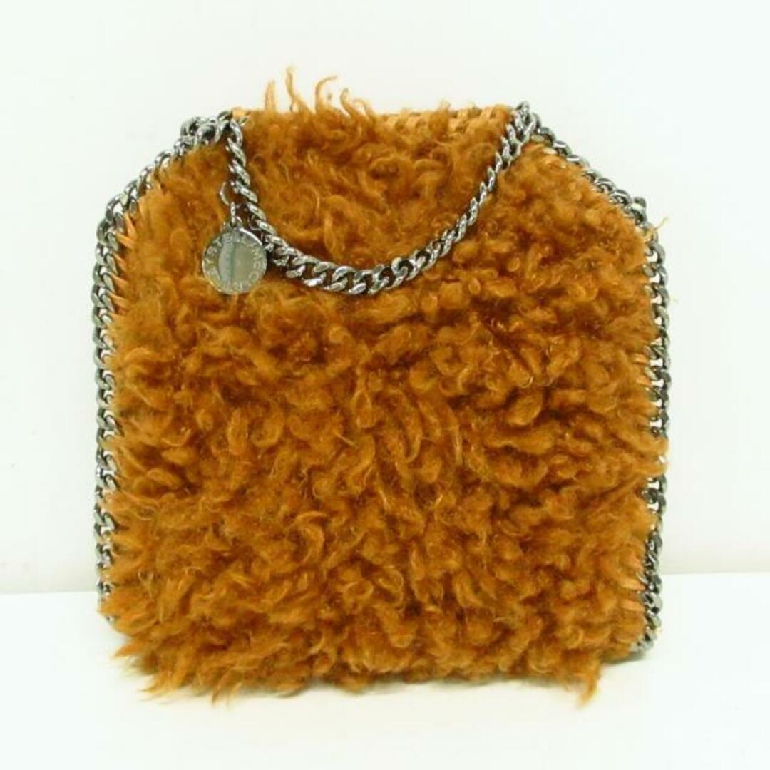 Stella McCartney(ステラマッカートニー)のstellamccartney(ステラマッカートニー) ショルダーバッグ タイニーファラベラ 391698 ブラウン FUR FREE FUR/2way/チェーンショルダー ポリエステル レディースのバッグ(ショルダーバッグ)の商品写真