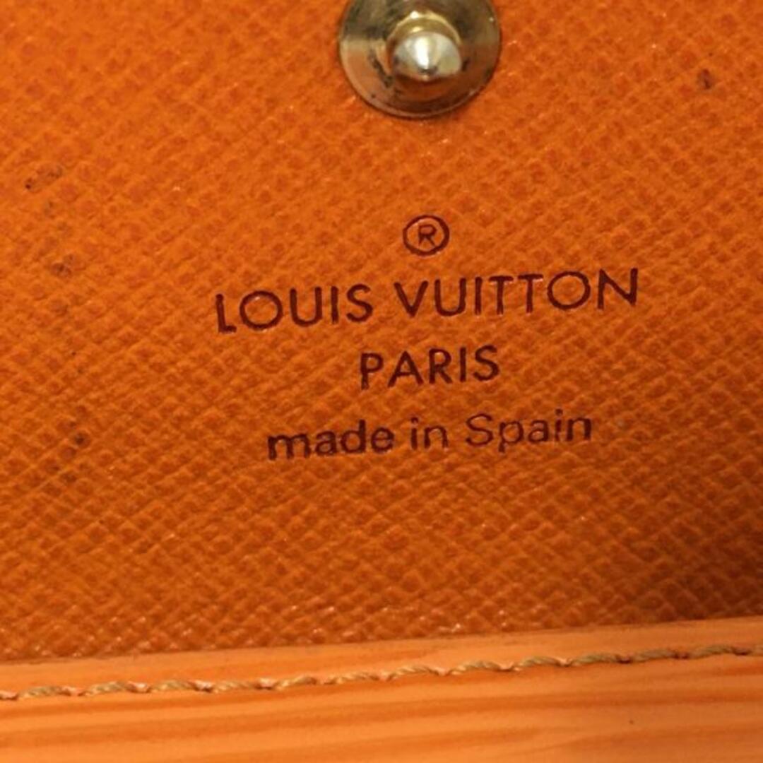 LOUIS VUITTON(ルイヴィトン)のLOUIS VUITTON(ルイヴィトン) キーケース エピ ミュルティクレ4 M6382H マンダリン エピ･レザー（LVロゴの刻印入り） レディースのファッション小物(キーケース)の商品写真