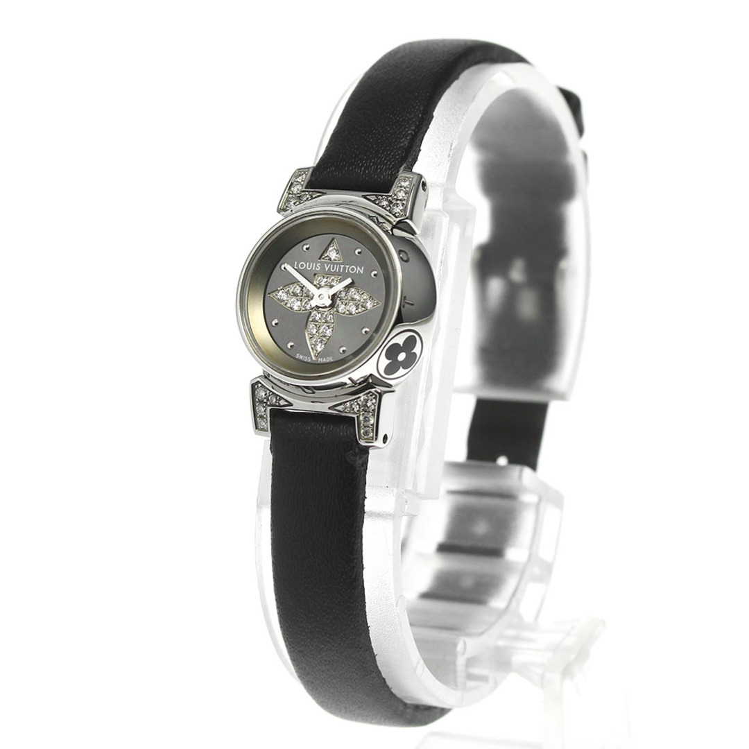 LOUIS VUITTON(ルイヴィトン)のルイ・ヴィトン LOUIS VUITTON Q151K タンブールビジュ ダイヤ クォーツ レディース _805777 レディースのファッション小物(腕時計)の商品写真