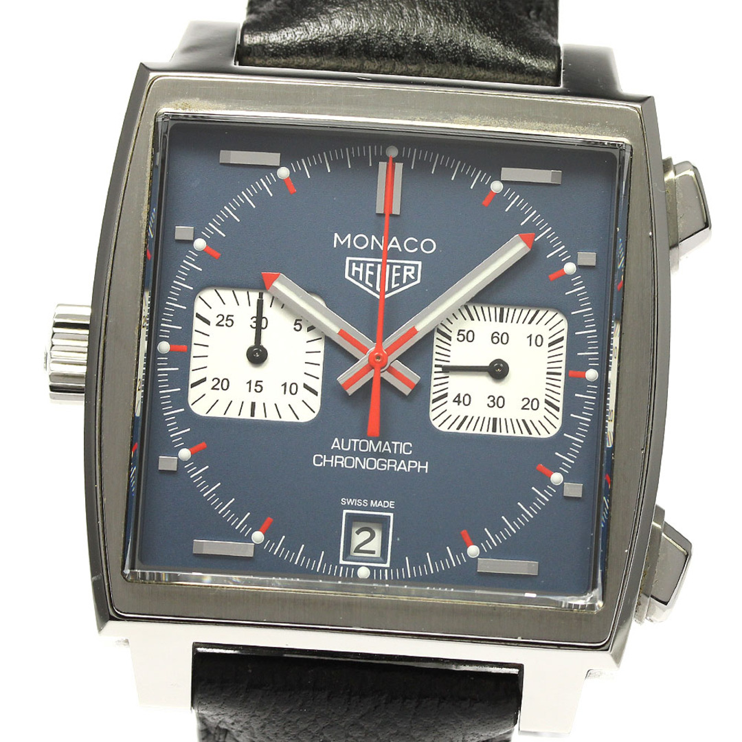 TAG Heuer(タグホイヤー)のタグホイヤー TAG HEUER CAW211P モナコ クロノグラフ デイト 自動巻き メンズ 箱付き_804984 メンズの時計(腕時計(アナログ))の商品写真