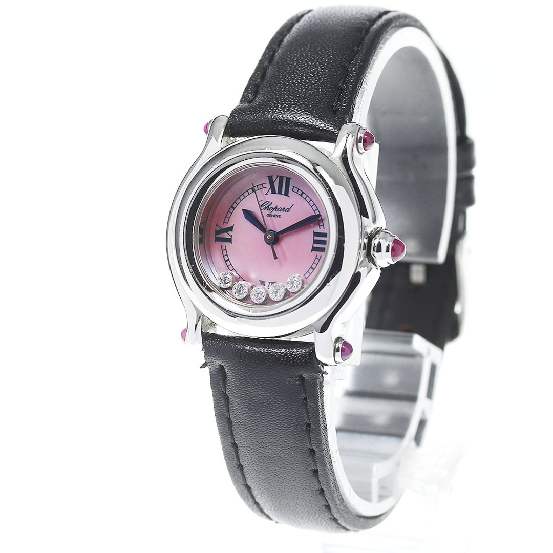 Chopard(ショパール)のショパール Chopard 27/8245-42 ハッピースポーツ 5Pダイヤ クォーツ レディース 保証書付き_804004 レディースのファッション小物(腕時計)の商品写真