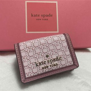 ケイトスペードニューヨーク(kate spade new york)の新品未使用　ケイトスペード   人気スペードリンク柄　三つ折り財布(財布)