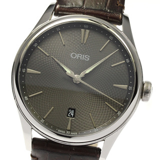 オリス(ORIS)のオリス ORIS 01 733 7721 4053 アートリエ デイト 自動巻き メンズ 箱・保証書付き_804925(腕時計(アナログ))