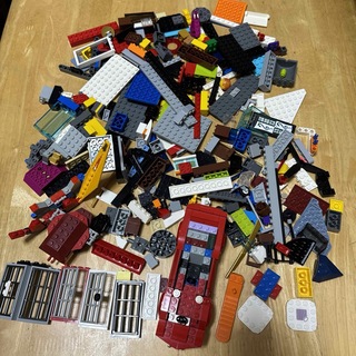 レゴ(Lego)のレゴ（lego）695g！まとめ売り 0.69kg　基本ブロック大量　中古(知育玩具)
