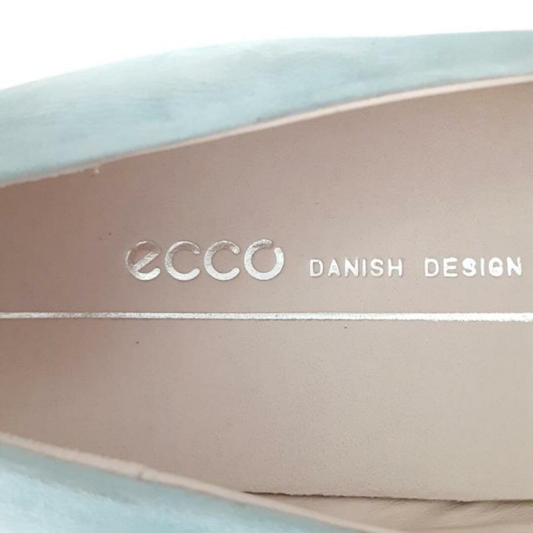 ECHO(エコー)のECCO(エコー) フラットシューズ 36 レディース - ライトブルー ヌバック レディースの靴/シューズ(その他)の商品写真