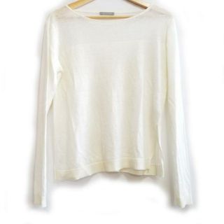 セオリーリュクス(Theory luxe)のtheory luxe(セオリーリュクス) 長袖セーター サイズ38 M レディース - 白 クルーネック(ニット/セーター)