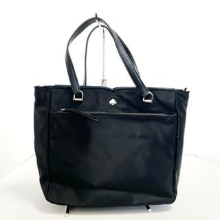 ケイトスペードニューヨーク(kate spade new york)のKate spade(ケイトスペード) ハンドバッグ - WKRU6512 黒 ナイロン×レザー(ハンドバッグ)