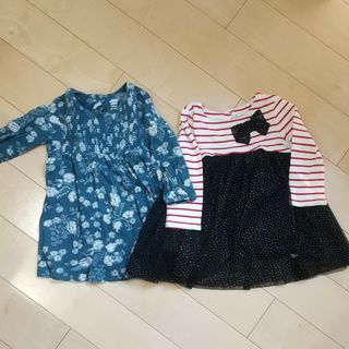 ベビーギャップ(babyGAP)の【サイズ80】ワンピース2着セット(ワンピース)