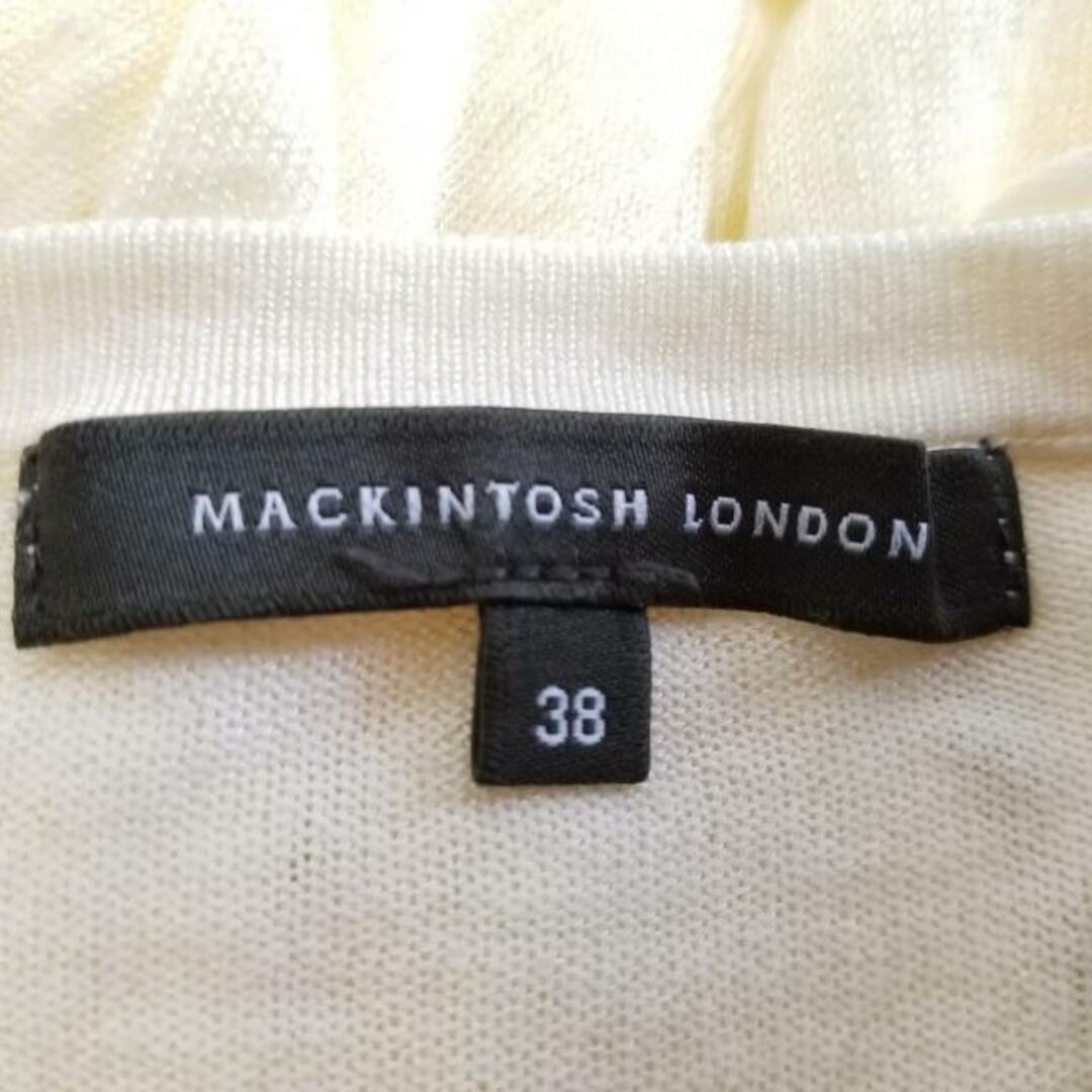 MACKINTOSH LONDON(マッキントッシュロンドン) カーディガン サイズ38 M レディース - ライトイエロー 長袖 レディースのトップス(カーディガン)の商品写真