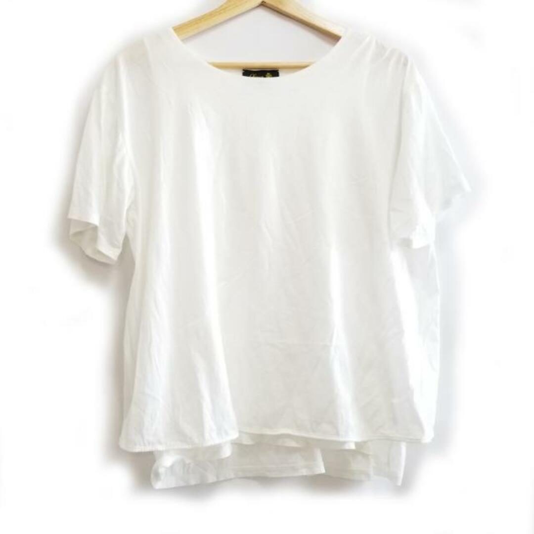 Drawer(ドゥロワー)のDrawer(ドゥロワー) 半袖Tシャツ サイズ1 S レディース - 白 クルーネック レディースのトップス(Tシャツ(半袖/袖なし))の商品写真
