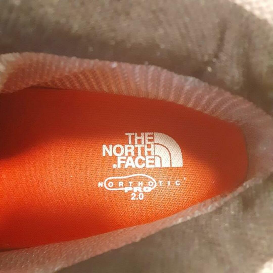 THE NORTH FACE(ザノースフェイス)のTHE NORTH FACE(ノースフェイス) シューズ CM 26 メンズ - 557866 ダークブラウン×グレーベージュ トレッキングシューズ フェイクスエード×合皮×化学繊維 メンズの靴/シューズ(その他)の商品写真