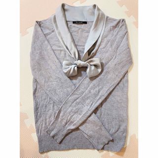 ルスーク(Le souk)のルスーク リボン付きオフィスカジュアル(Tシャツ(長袖/七分))