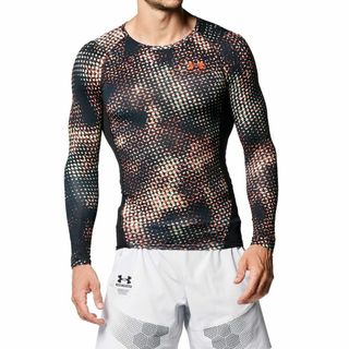 アンダーアーマー(UNDER ARMOUR)のアンダーアーマー 長袖 シャツ MD M 黒 ブラック 新品 インナー(Tシャツ/カットソー(七分/長袖))