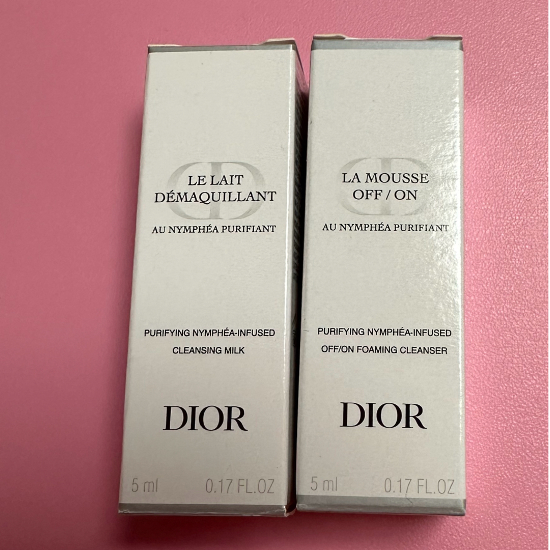 Dior(ディオール)のディオール　クレンジング　洗顔　試供品 コスメ/美容のスキンケア/基礎化粧品(洗顔料)の商品写真