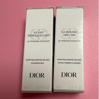 Dior - ディオール　クレンジング　洗顔　試供品