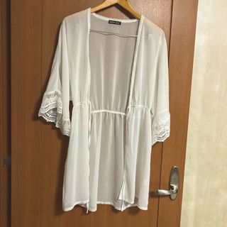 シーイン(SHEIN)のSHEIN  レースブラウス(シャツ/ブラウス(長袖/七分))