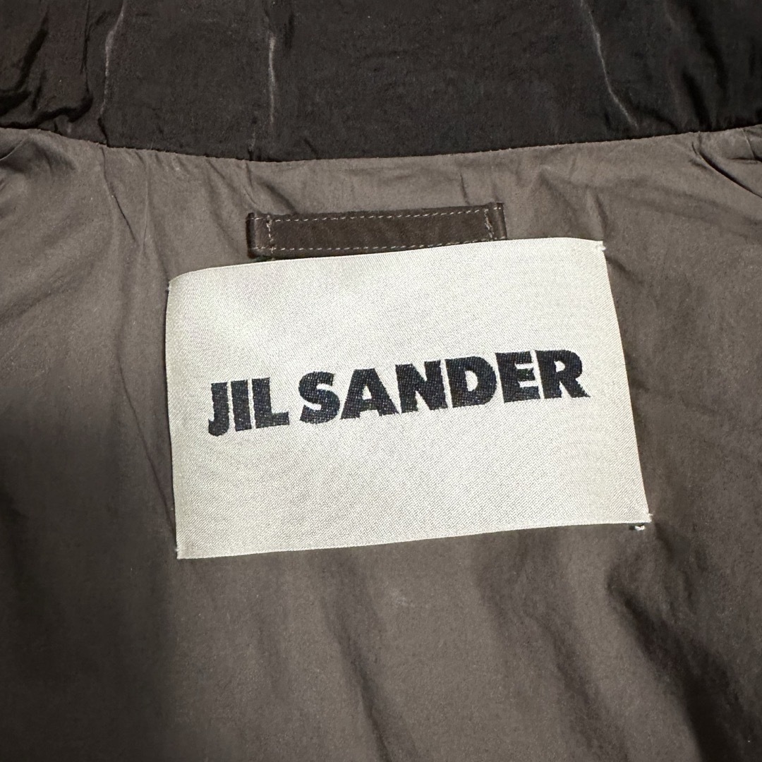 Jil Sander(ジルサンダー)のジルサンダー ミリタリー ジャケット ブルゾン 46 ダークブラウン メンズのジャケット/アウター(ブルゾン)の商品写真