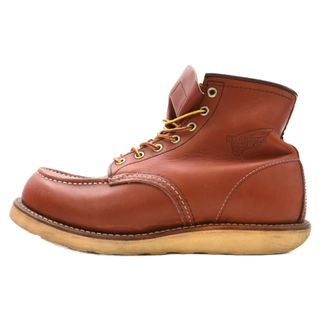 レッドウィング(REDWING)のRED WING レッド ウイング 8875 CLASSIC MOC TOE 6inch クラシックモック ワークブーツ ハイカットシューズ ブラウン(ブーツ)