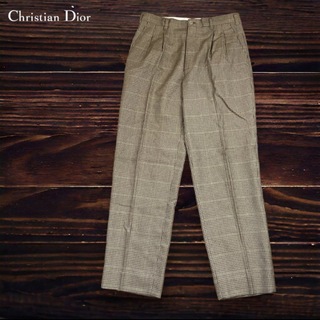 クリスチャンディオール(Christian Dior)のクリスチャンディオール スラックスパンツ  お洒落　古着　メンズ(スラックス)