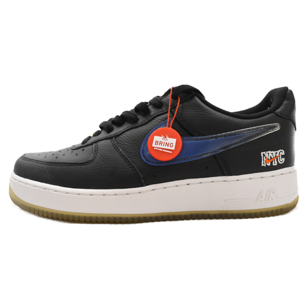 NIKE(ナイキ)のNIKE ナイキ ×KITH AIR FORCE1 LOW NY KNICKS キス エアフォース1ニューヨークニックス ローカットスニーカー ブラック US10.5/28.5cm CZ7928-001 メンズの靴/シューズ(スニーカー)の商品写真