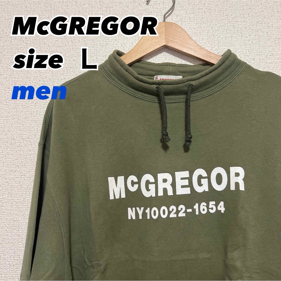 McGREGOR(マックレガー)のMcGREGOR  マックレガー　スウェット　Ｌ メンズのトップス(スウェット)の商品写真