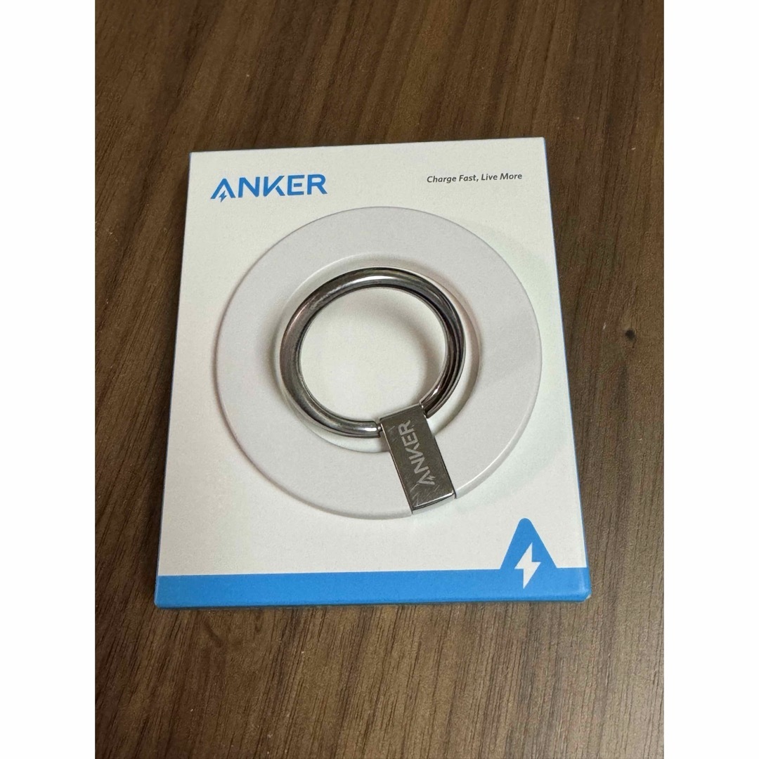 Anker(アンカー)のAnker 610 magnetic phone grip 色：ホワイト スマホ/家電/カメラのスマホアクセサリー(その他)の商品写真