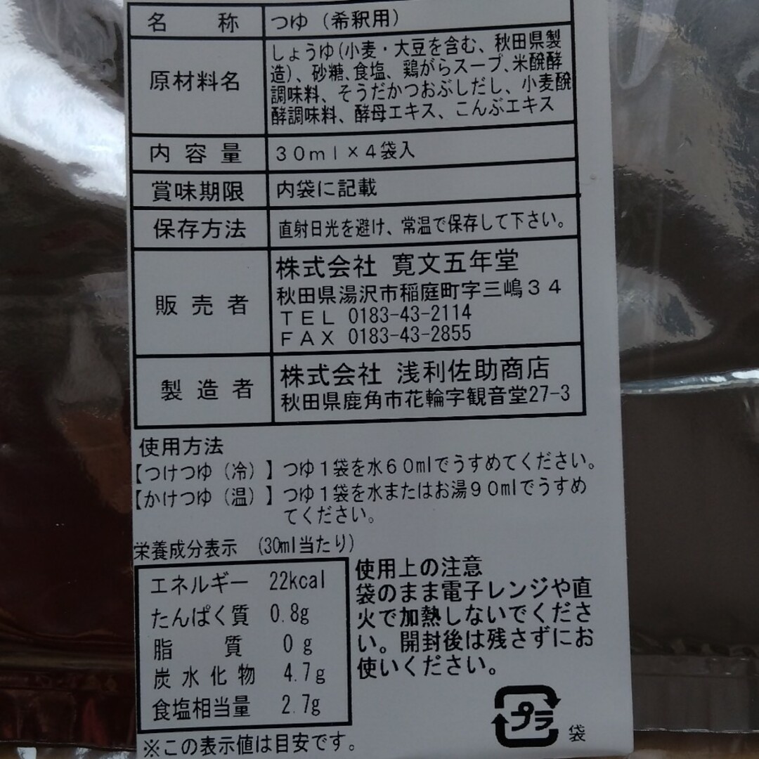 【底値】めんつゆ（希釈用） 食品/飲料/酒の食品(調味料)の商品写真