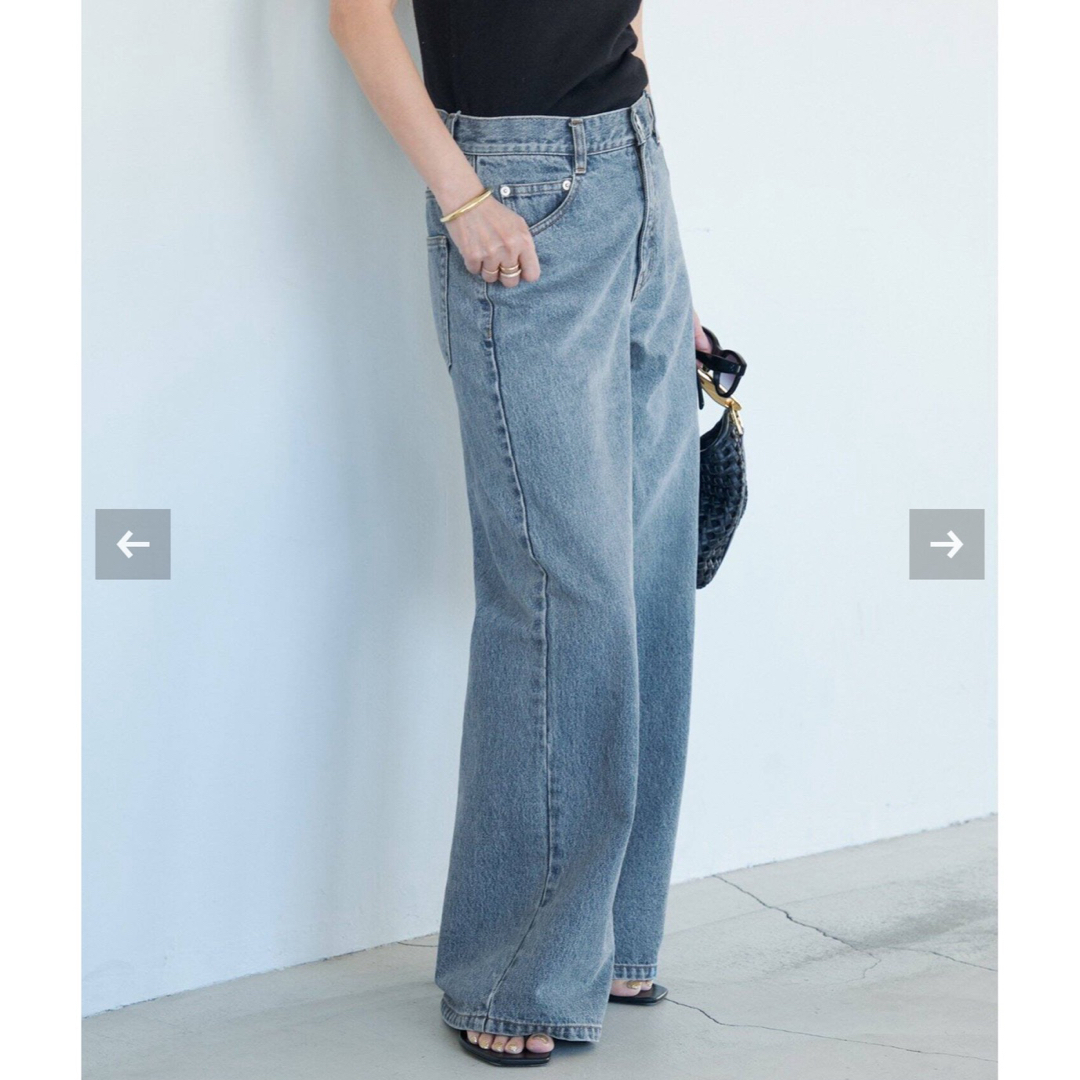 DEUXIEME CLASSE(ドゥーズィエムクラス)のタイムセール【美品】ドゥーズィエムクラス　Loose Jeans 34 レディースのパンツ(デニム/ジーンズ)の商品写真