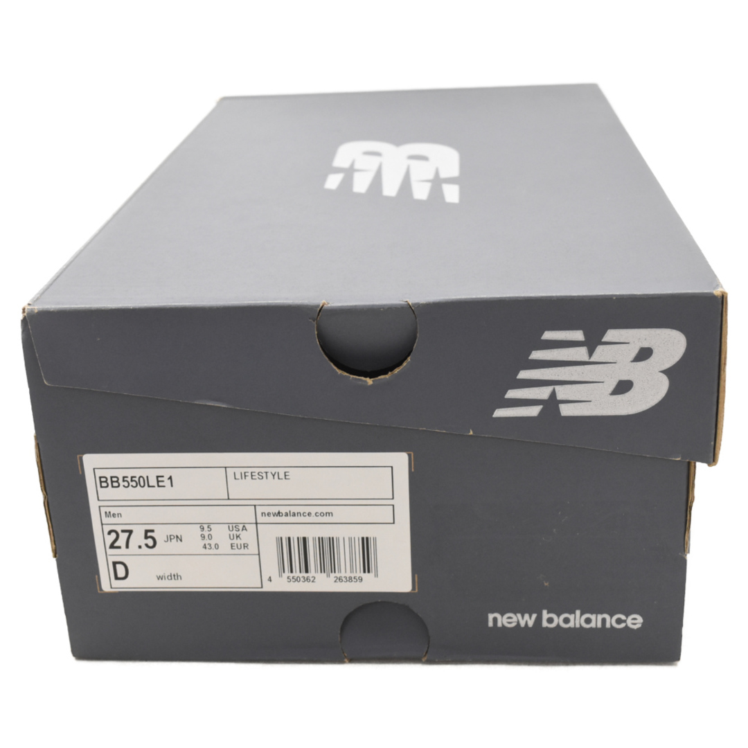 New Balance(ニューバランス)のNew Balance ニューバランス BB550LE1 レザーローカットスニーカー メンズの靴/シューズ(スニーカー)の商品写真