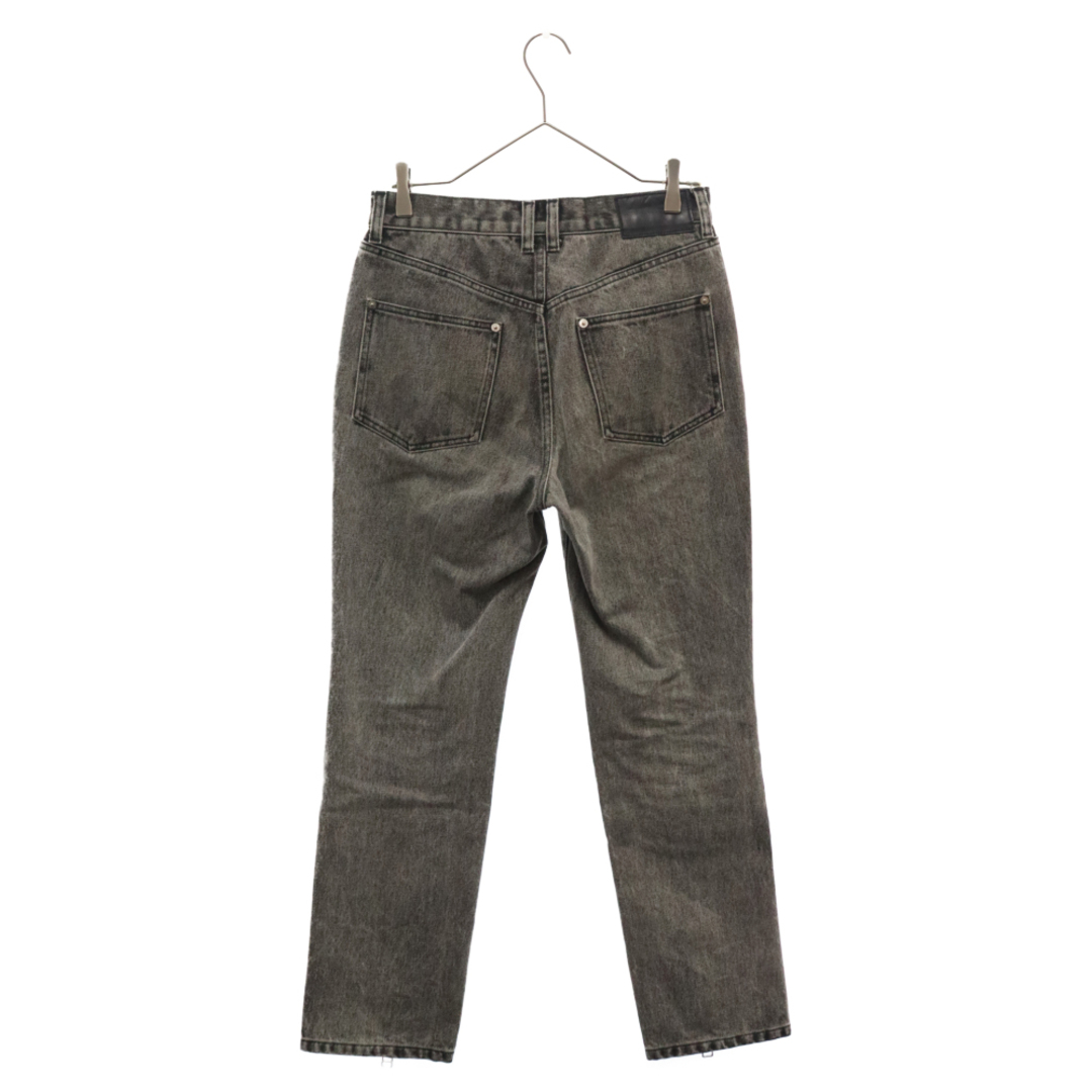 JOHN LAWRENCE SULLIVAN(ジョンローレンスサリバン)のJOHN LAWRENCE SULLIVAN ジョンローレンスサリバン BLEACHED DENIM ZIPPED PANTS ブリーチデニム ジップパンツ グレー 2A008-0320-15 メンズのパンツ(デニム/ジーンズ)の商品写真