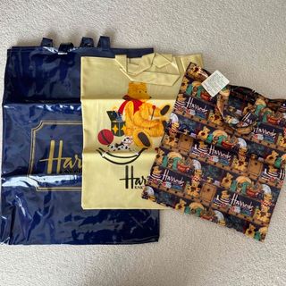 ハロッズ(Harrods)のハロッズ  バッグ　3枚セット(トートバッグ)