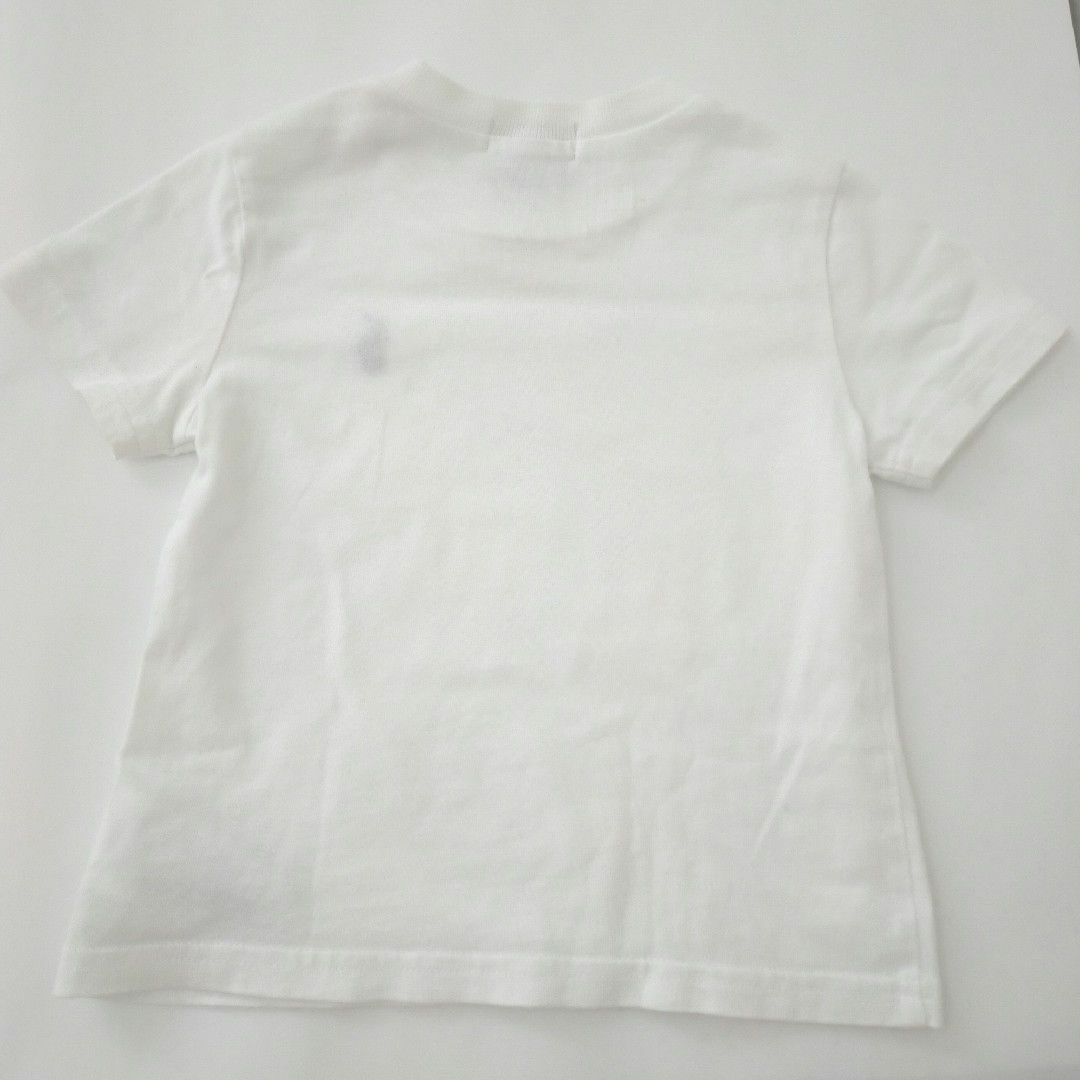 POLO RALPH LAUREN(ポロラルフローレン)のラルフローレン　ベビー　Tシャツ　男の子　ポロ　白　半袖 キッズ/ベビー/マタニティのベビー服(~85cm)(Ｔシャツ)の商品写真