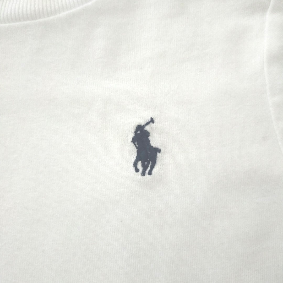 POLO RALPH LAUREN(ポロラルフローレン)のラルフローレン　ベビー　Tシャツ　男の子　ポロ　白　半袖 キッズ/ベビー/マタニティのベビー服(~85cm)(Ｔシャツ)の商品写真