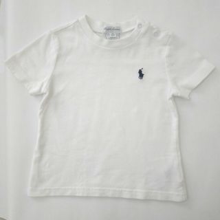 ポロラルフローレン(POLO RALPH LAUREN)のラルフローレン　ベビー　Tシャツ　男の子　ポロ　白　半袖(Ｔシャツ)