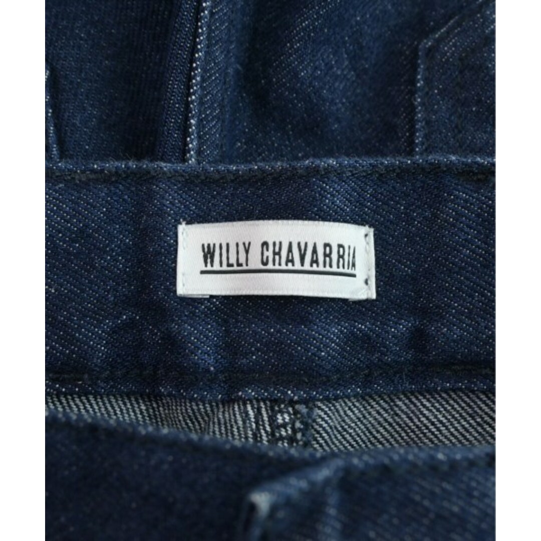 WILLY CHAVARRIA(ウィリーチャバリア)のWILLY CHAVARRIA デニムパンツ M インディゴ(デニム) 【古着】【中古】 メンズのパンツ(デニム/ジーンズ)の商品写真