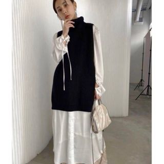 アメリヴィンテージ(Ameri VINTAGE)のAMERI VEST LAYERED SHIRT DRESS(セット/コーデ)