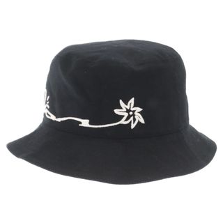 ディオール(Dior)のDIOR ディオール 22AW×Travis Scott Cactus Jack Dior Bob Hat トラヴィススコット カクタスジャック バケットハット 帽子 033C906U4511 ブラック(ハット)