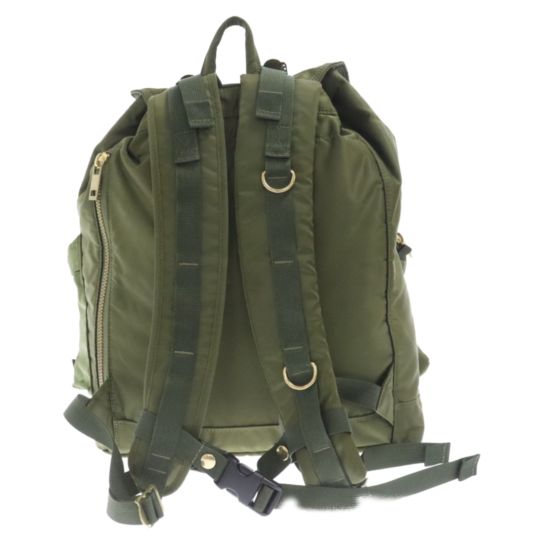 sacai(サカイ)のSacai サカイ 21AW×PORTER Double Pocket Backpack ポーター ダブルポケット バックパック リュック カーキ 21-0380S メンズのバッグ(バッグパック/リュック)の商品写真