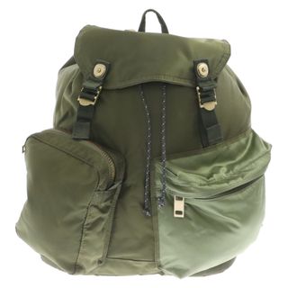 サカイ(sacai)のSacai サカイ 21AW×PORTER Double Pocket Backpack ポーター ダブルポケット バックパック リュック カーキ 21-0380S(バッグパック/リュック)