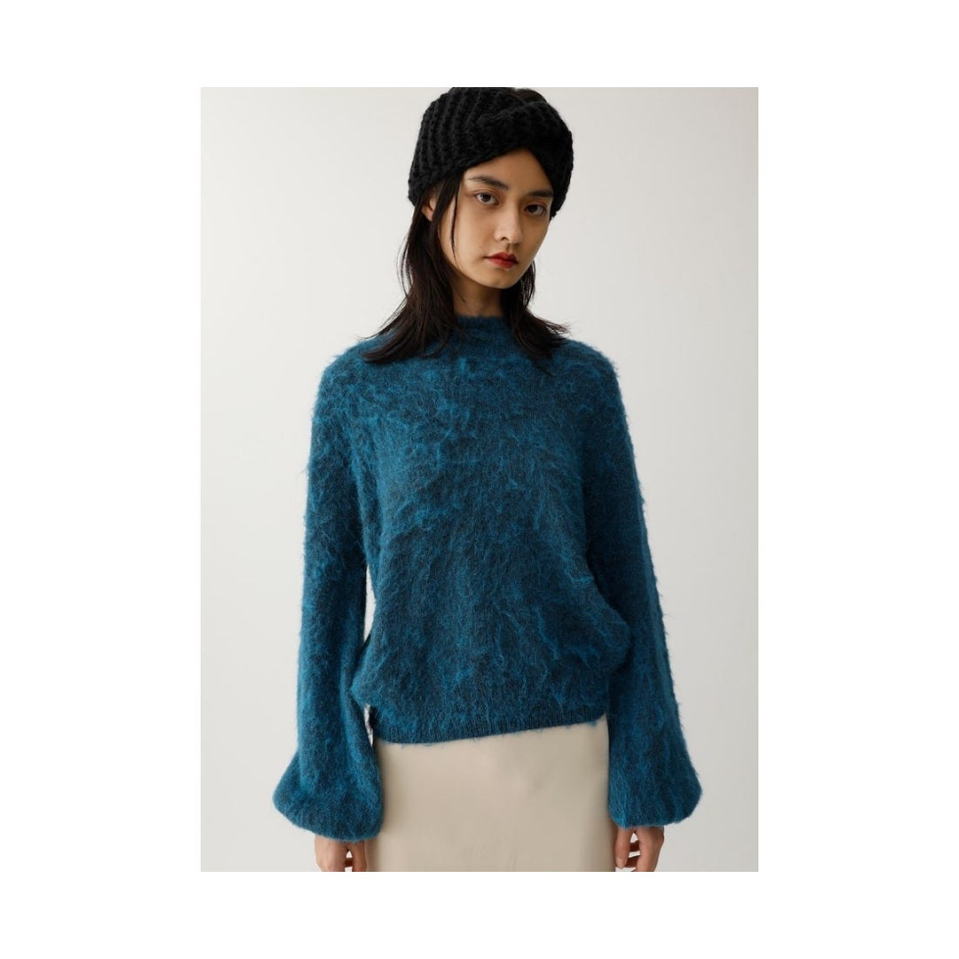 moussy(マウジー)のBRUSHEDSHINEKNIT/ボリュームニット レディースのトップス(ニット/セーター)の商品写真