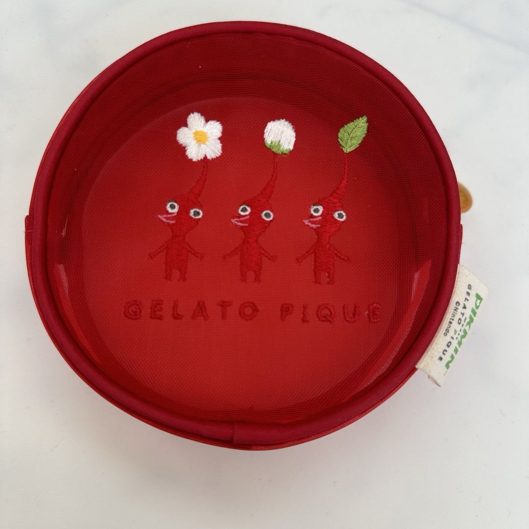 gelato pique(ジェラートピケ)のジェラートピケ　ポーチ　ピクミン レディースのファッション小物(ポーチ)の商品写真