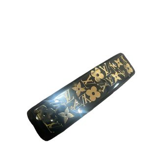 ヴィトン(LOUIS VUITTON) バレッタ/ヘアクリップ(ブラック/黒色系)の ヴィトン(LOUIS VUITTON) バレッタ/ヘアクリップ(ブラック/黒色系)の