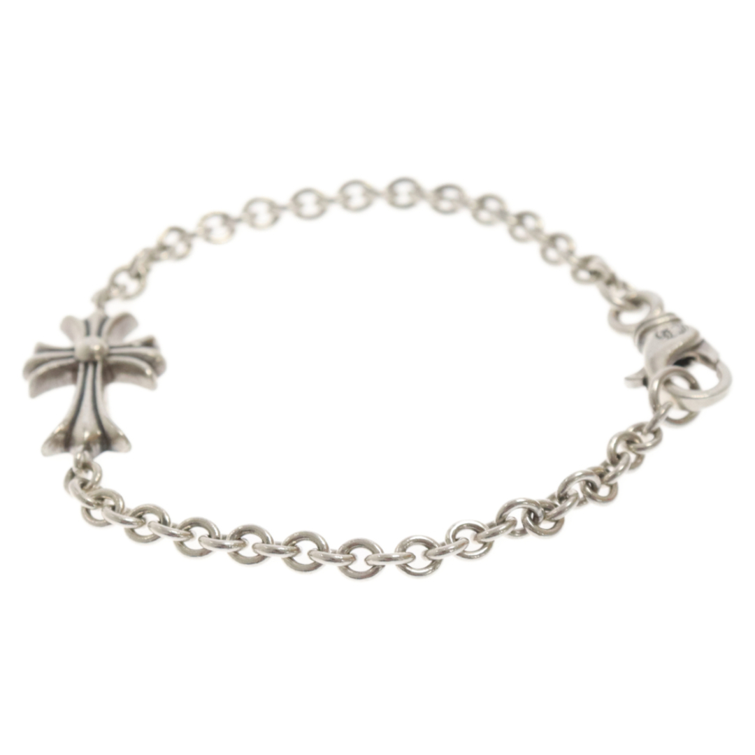 Chrome Hearts(クロムハーツ)のCHROME HEARTS クロムハーツ CHN TNY CH CRS/タイニーCHクロスチェーン ブレスレット シルバー メンズのアクセサリー(ブレスレット)の商品写真