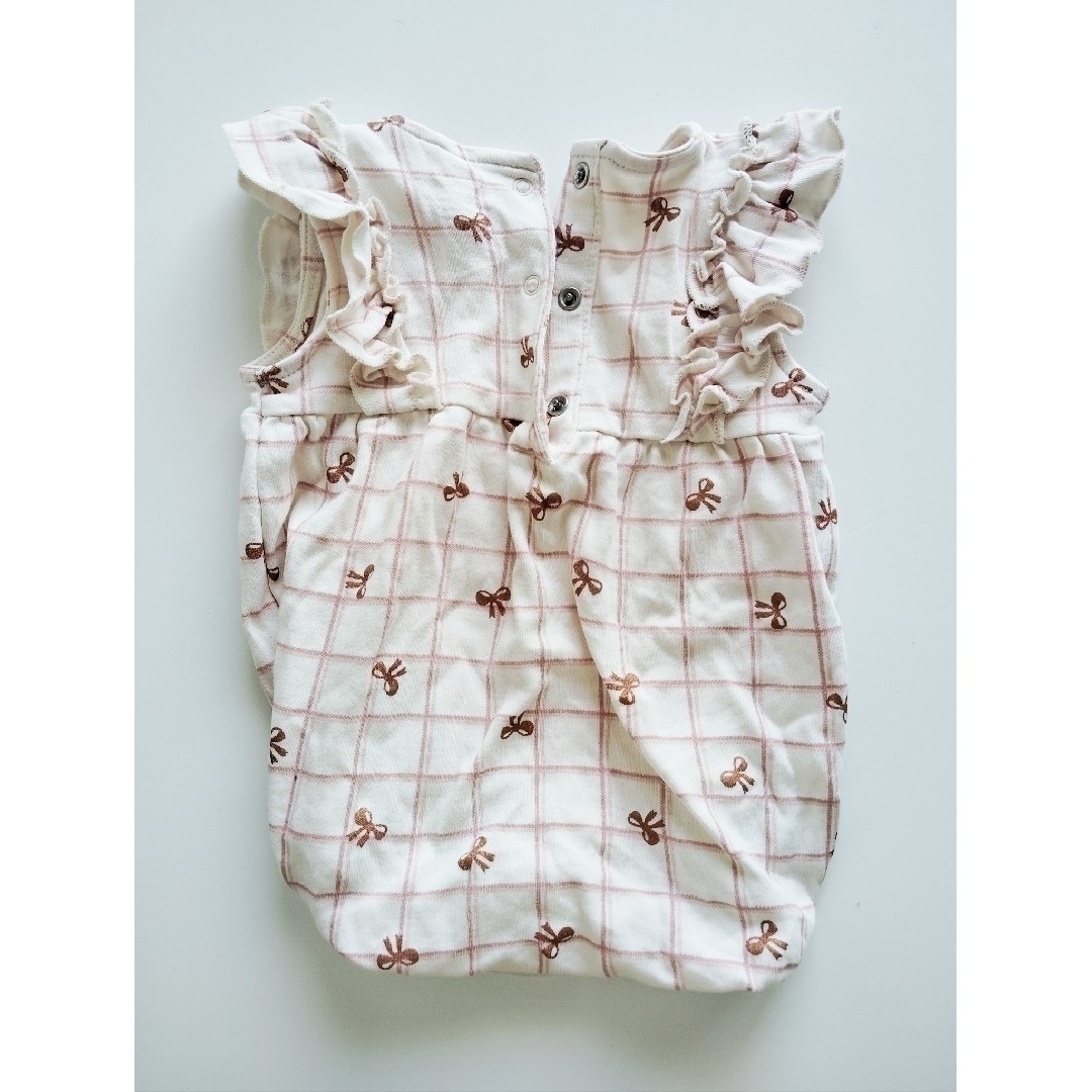 NEXT(ネクスト)の美品　NEXT baby ネクストベビー　服　ロンパース 3-6mths キッズ/ベビー/マタニティのベビー服(~85cm)(ロンパース)の商品写真