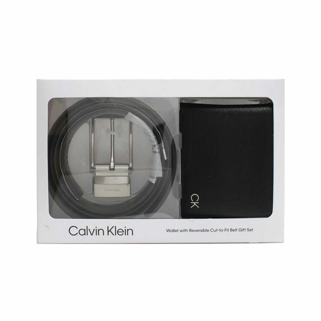 Calvin Klein(カルバンクライン)の【新品 未使用】カルバンクライン ベルト＆二つ折り財布 41CK240001 メンズのファッション小物(折り財布)の商品写真