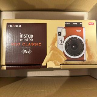 フジフイルム(富士フイルム)のINSTAX mini 90 ネオクラシック ブラウン(フィルムカメラ)