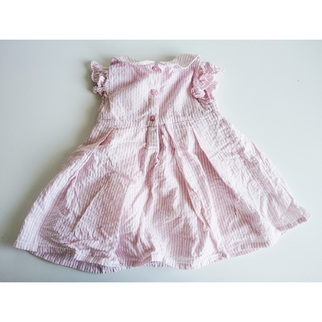 NEXT(ネクスト)の美品　NEXT baby ネクストベビー　ワンピース　ブルマ付き　3-6mths キッズ/ベビー/マタニティのベビー服(~85cm)(ワンピース)の商品写真