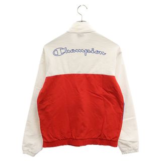 チャンピオン(Champion)のCHAMPION チャンピオン 00S VINTAGE ヴィンテージ トリコロールカラー ナイロン切り替え トラックジャケット ホワイト/レッド/ブルー(フライトジャケット)