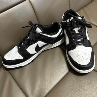 ナイキ(NIKE)のNIKE DUNK LOW RETRO ブラック/ホワイト DD1391-100(スニーカー)